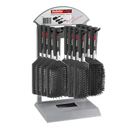 12 professional paddle brushes display BABPBDSPE
